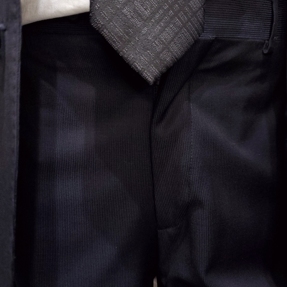 ALFRED Alfred Sung Pencil Stripe Suit - Picture 7 of 11